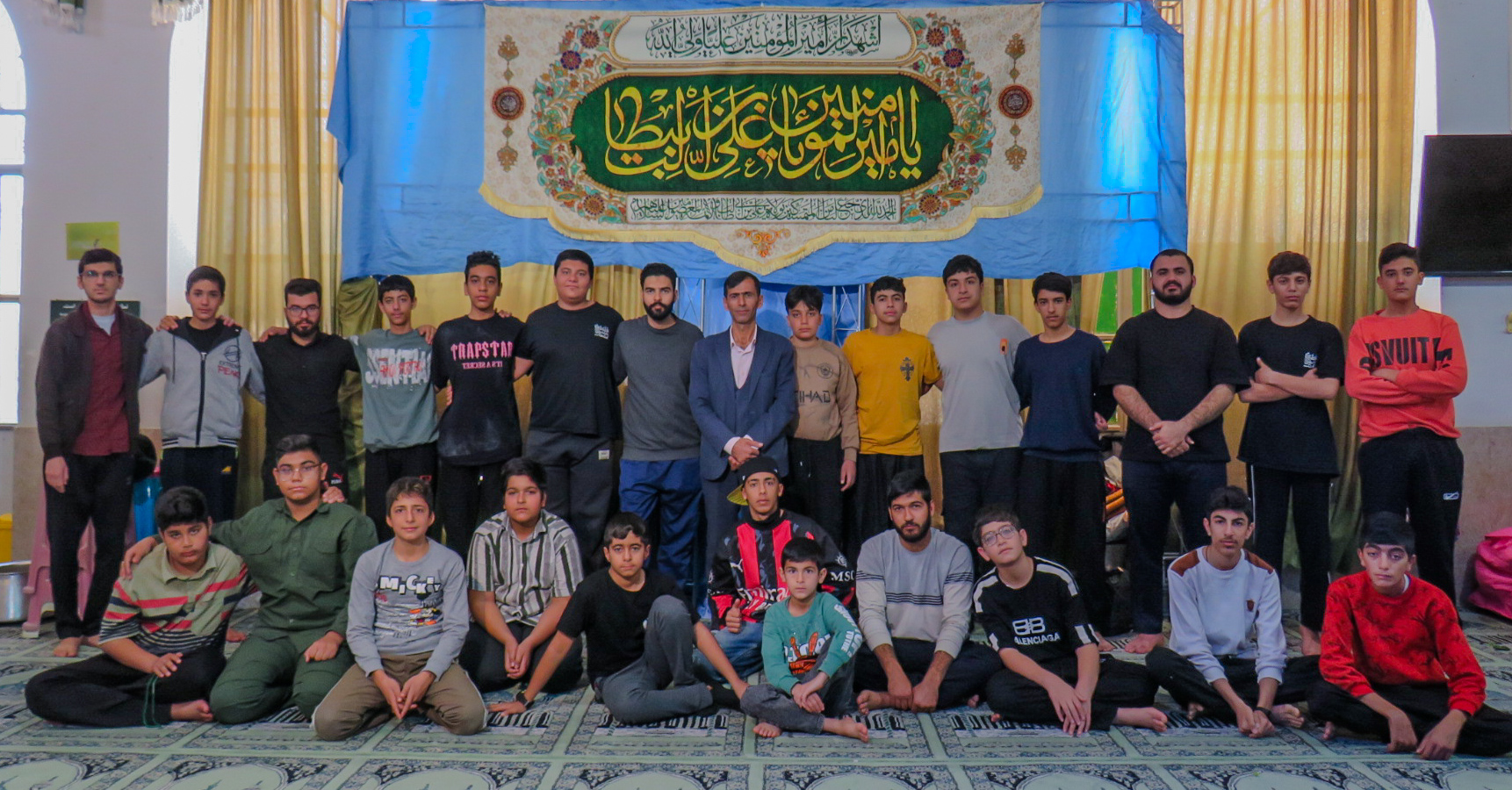 اعتکاف دانش‌آموزی مسجد حضرت ولیعصر کوهنجان سال ۱۴۰۴