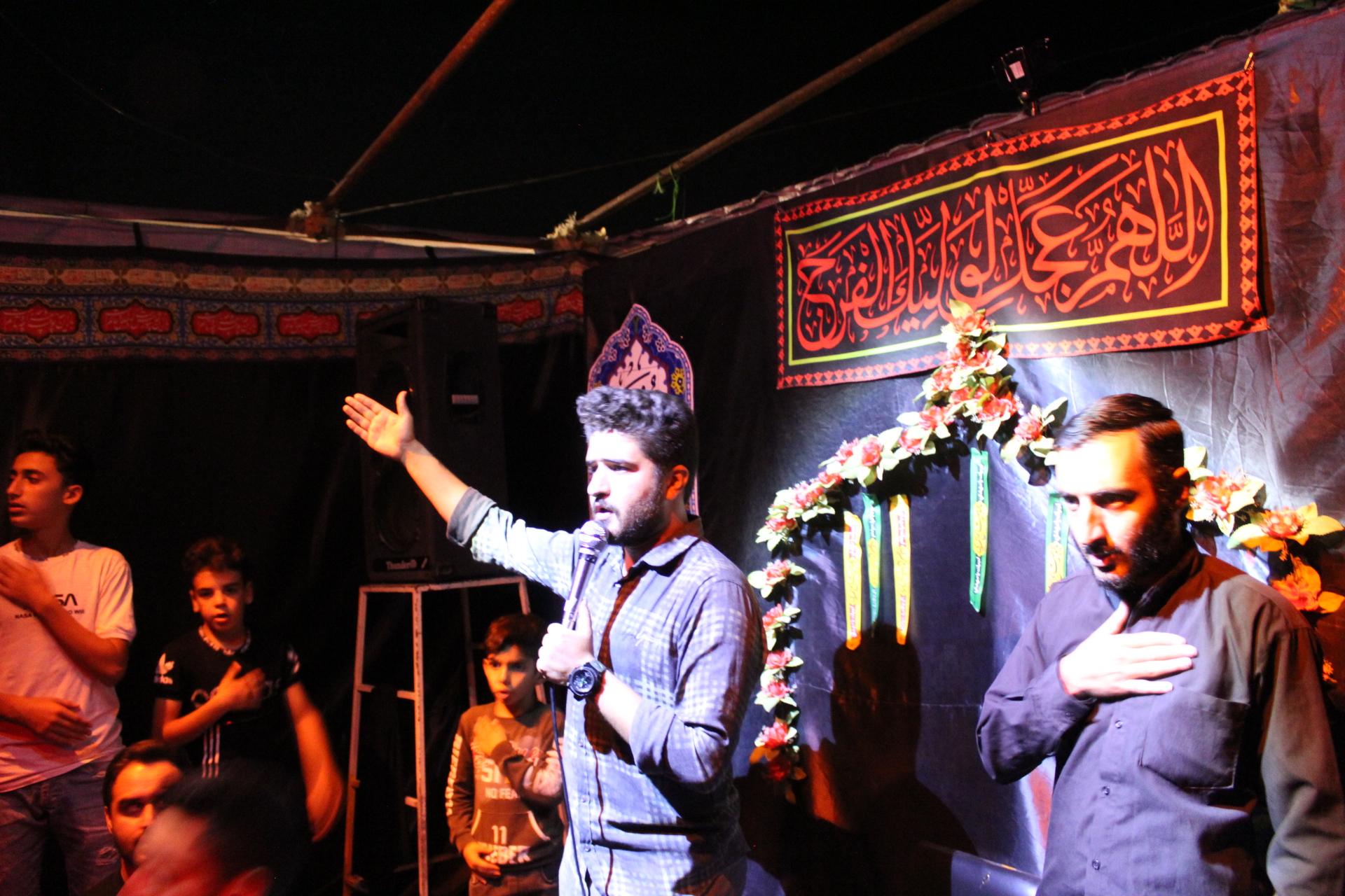 گزارش تصویری مراسم محرم ۱۴۰۲ هیئت شباب‌الحسین (ع) کوهنجان