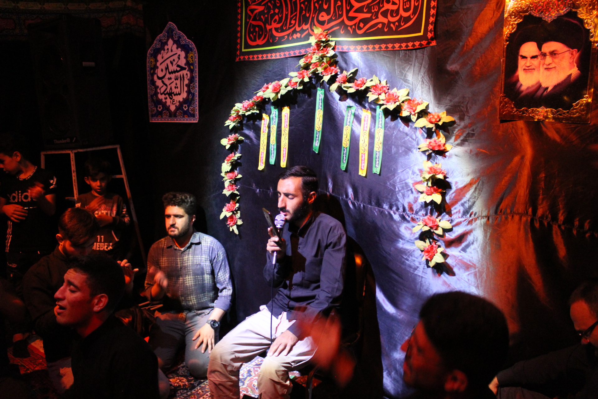گزارش تصویری مراسم محرم ۱۴۰۲ هیئت شباب‌الحسین (ع) کوهنجان